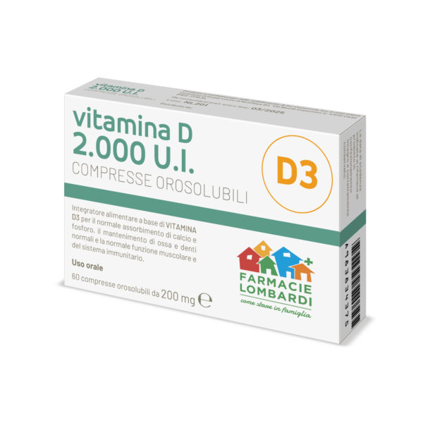 Vitamina D Compresse Orosolubili